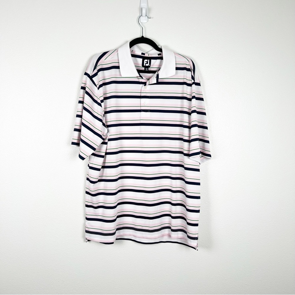 FootJoy Golf Polo‎ Stripes Sz XL